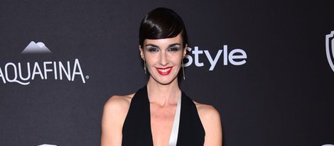 Paz Vega en la fiesta de InStyle tras la entrega de los Globos de Oro 2016