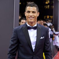 Cristiano Ronaldo en la entrega del Balón de Oro 2015