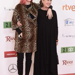 Verónica Forqué y su hija María Iborra en los Premios José María Forqué 2016