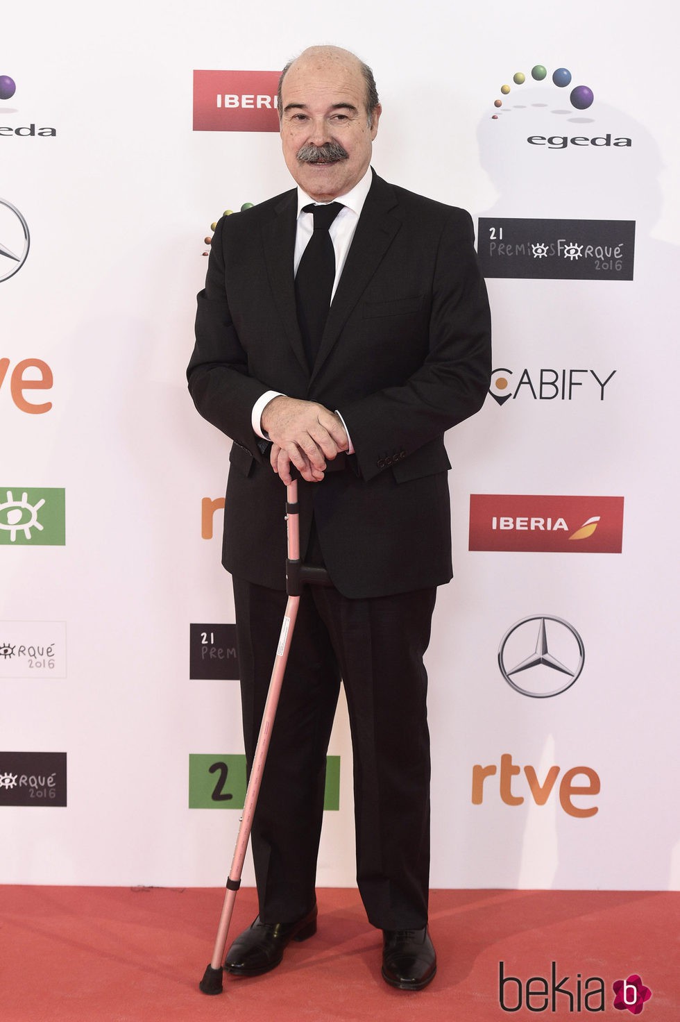 Antonio Resines en los Premios José María Forqué 2016