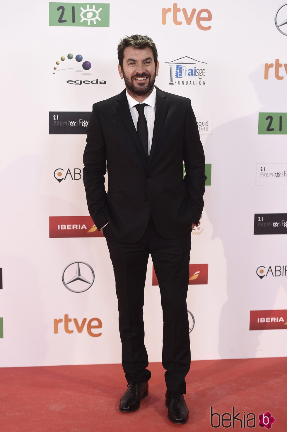 Arturo Valls en los Premios José María Forqué 2016