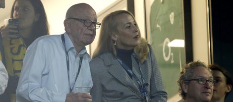 Primera imagen de Rupert Murdoch y Jerry Hall juntos