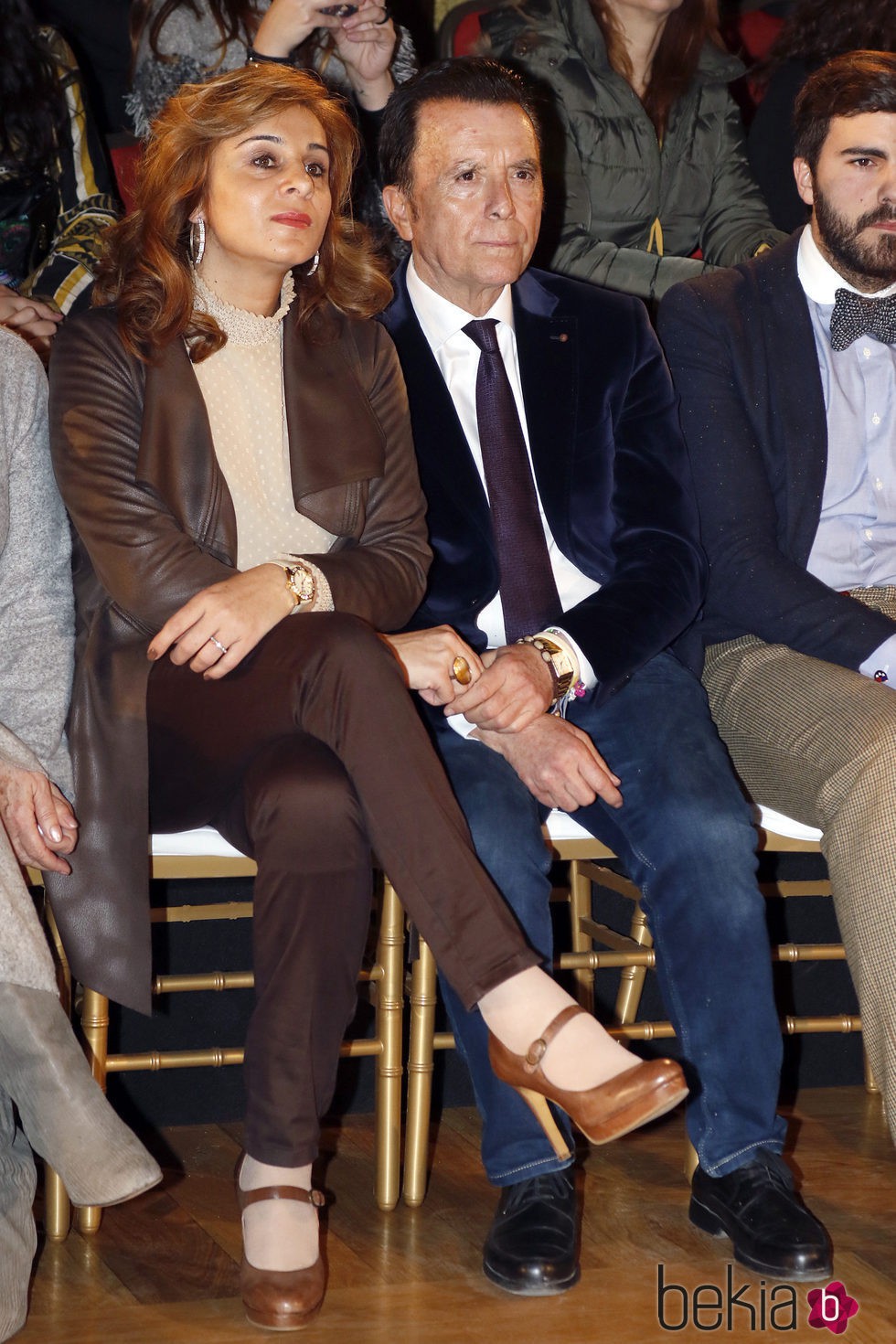 José Ortega Cano y Ana María Aldón en un desfile de We Love Flamenco 2016