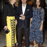 Adriana Carolina Herrera y el torero Miguel Báez 'El Litri' con Laura Vecino en We Love Flamenco 2016