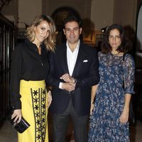 Adriana Carolina Herrera y el torero Miguel Báez 'El Litri' con Laura Vecino en We Love Flamenco 2016