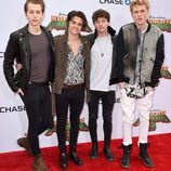 The Vamps en el estreno de 'Kung Fu Panda 3'