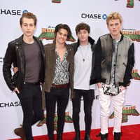 The Vamps en el estreno de 'Kung Fu Panda 3'