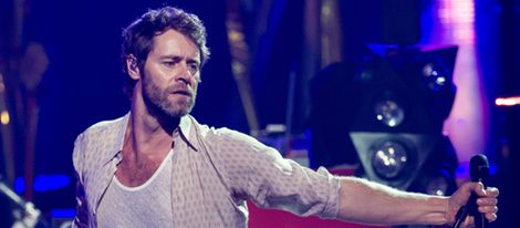 Howard Donald durante un concierto de Take That