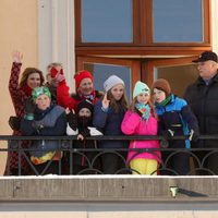 La Familia Real Noruega en las celebraciones por el 25 aniversario del reinado de Harald de Noruega