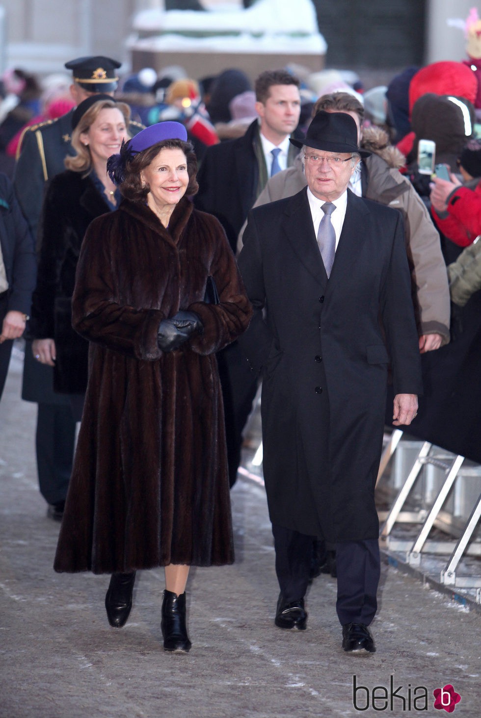 Los Reyes de Suecia en las celebraciones por el 25 aniversario del reinado de Harald de Noruega