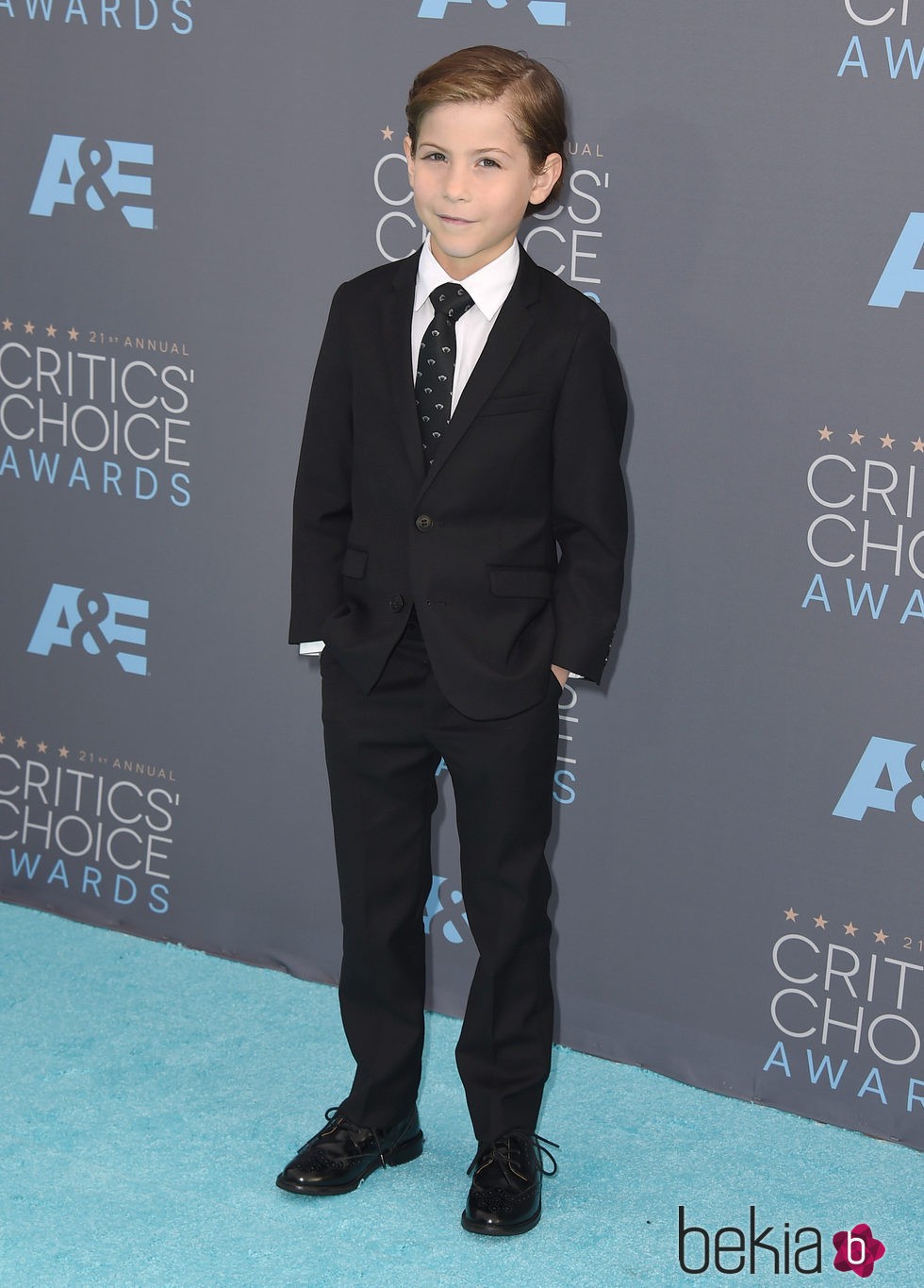 Jacob Tremblay en los Critics' Choice Awards 2016