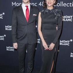 Macarena Gómez y Aldo Comas en una fiesta de Montblanc organizada en Ginebra