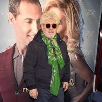 Pedro Almodóvar en el estreno de la obra 'El amor está en el aire'