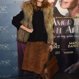 Ana García Siñeriz en el estreno de la obra 'El amor está en el aire'