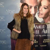 Ana García Siñeriz en el estreno de la obra 'El amor está en el aire'