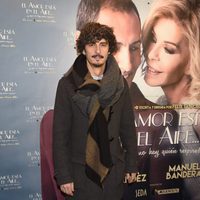 Antonio Pagudo en el estreno de la obra 'El amor está en el aire'