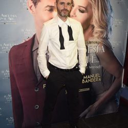 Luis Miguel Seguí en el estreno de la obra 'El amor está en el aire'