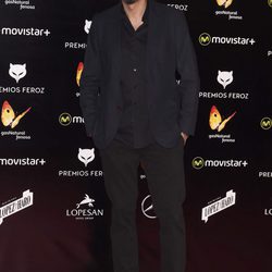 Fernando León de Aranoa en la alfombra roja de los Premios Feroz 2016