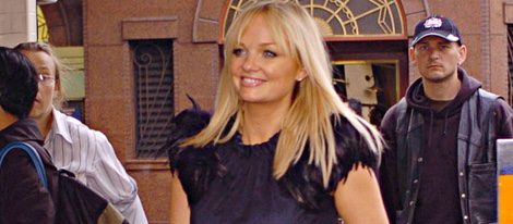 Emma Bunton pasea por Londres