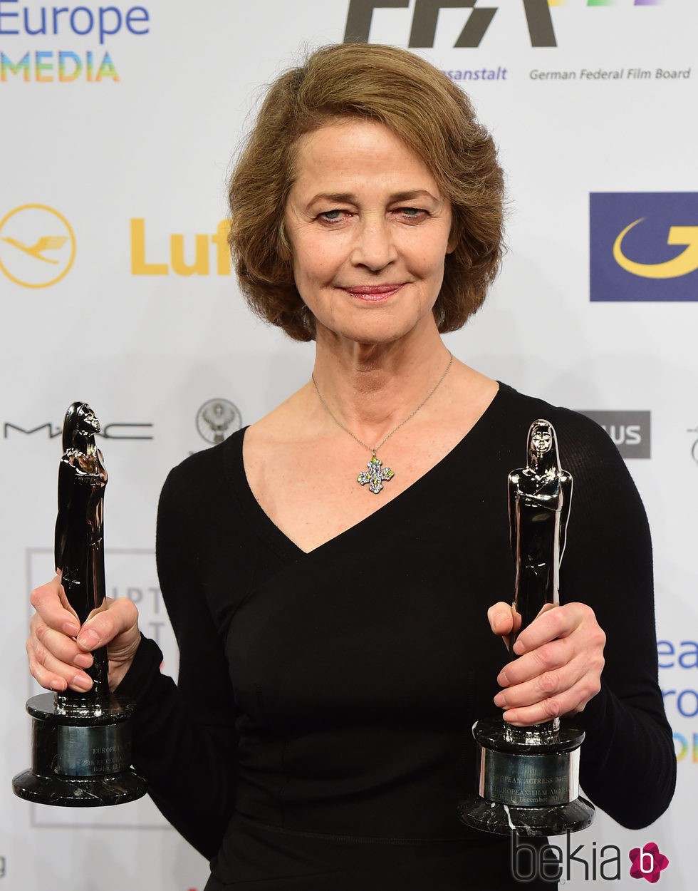 Charlotte Rampling en los Premios  del Cine Europeo