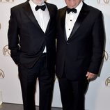 Ridley Scott y Jim Gonopulos en los Producers Guild Awards 2016