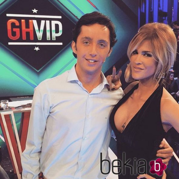 Ylenia con Francisco Nicolás en el debate de 'Gran Hermano VIP'