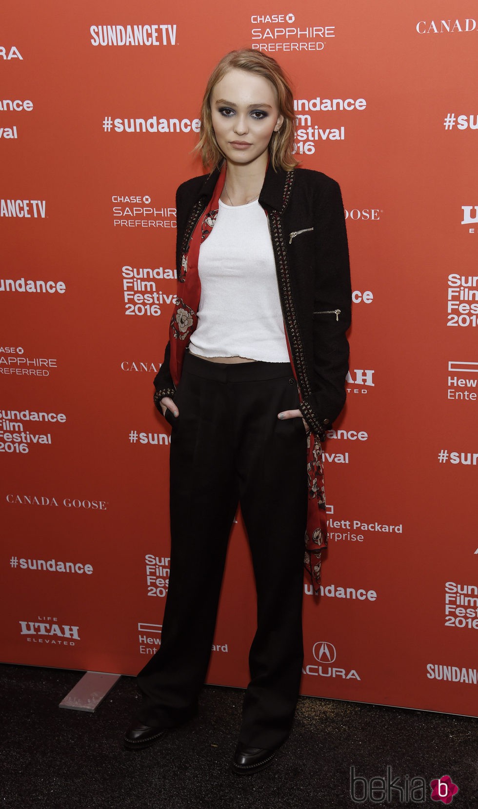 Lily-Rose Depp en el Festival de Sundance 2016