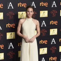 Irene Escolar en la cena de los nominados a los Premios Goya 2016