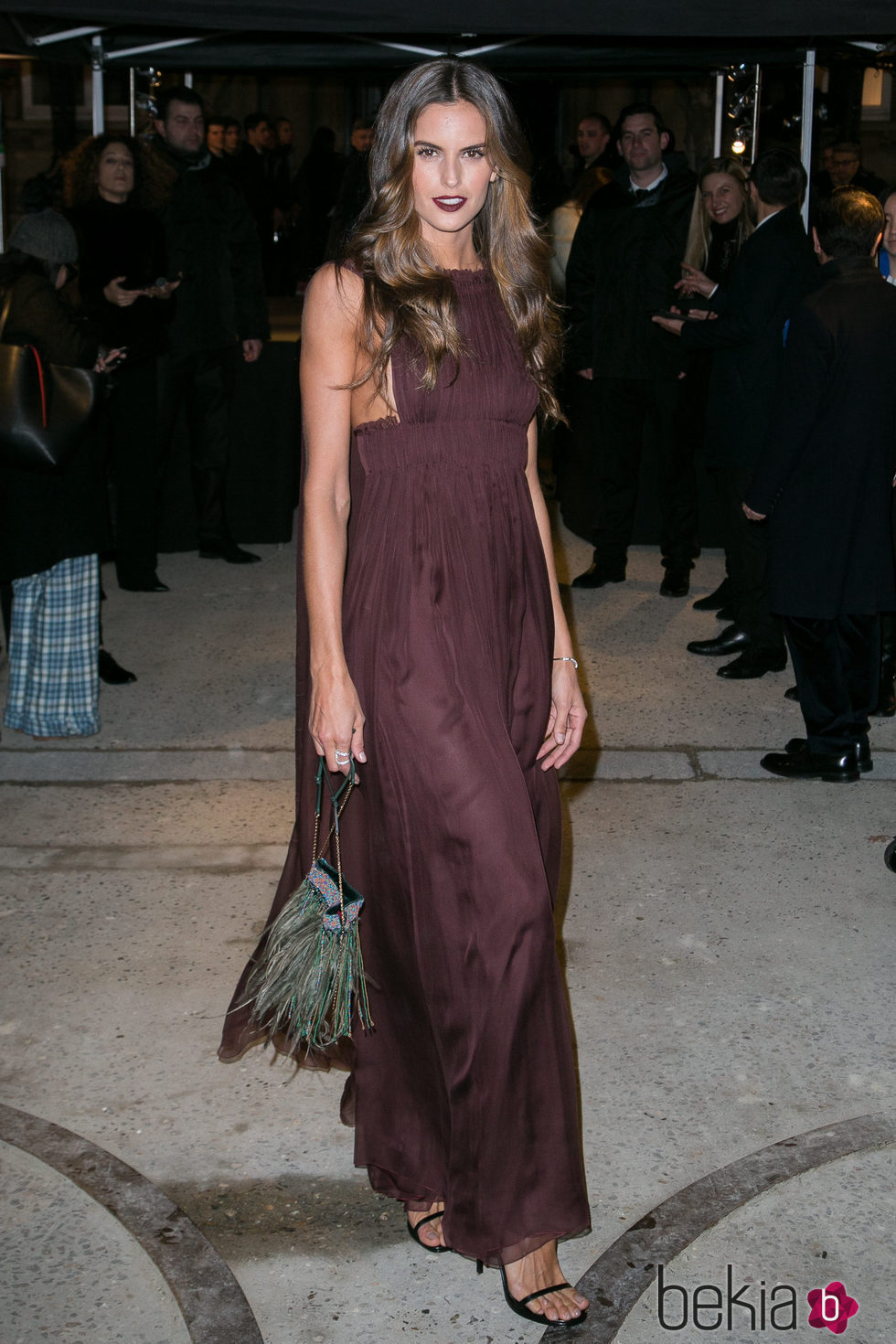 Izabel Goulart en el desfile de Valentino en la Semana de la Alta Costura de París primavera/verano 2016