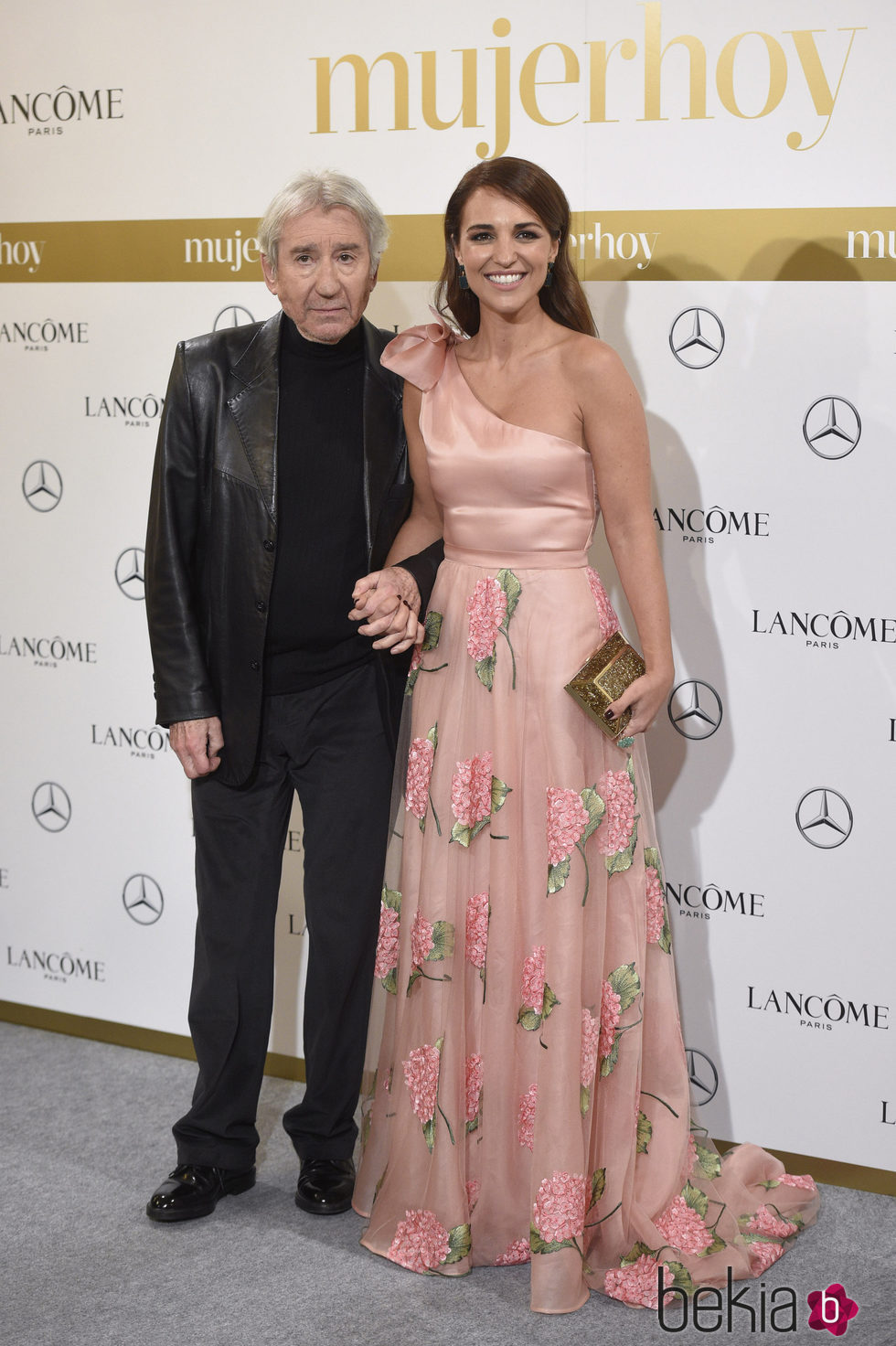 José Sacristán y Paula Echevarría en los Premios Mujer Hoy 2016