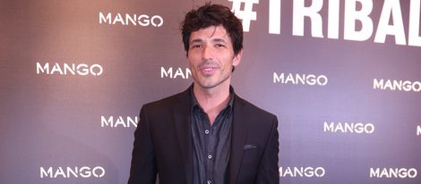 Andrés Velencoso en la presentación de la colección 'Tribal Spirit' de Mango en Barcelona