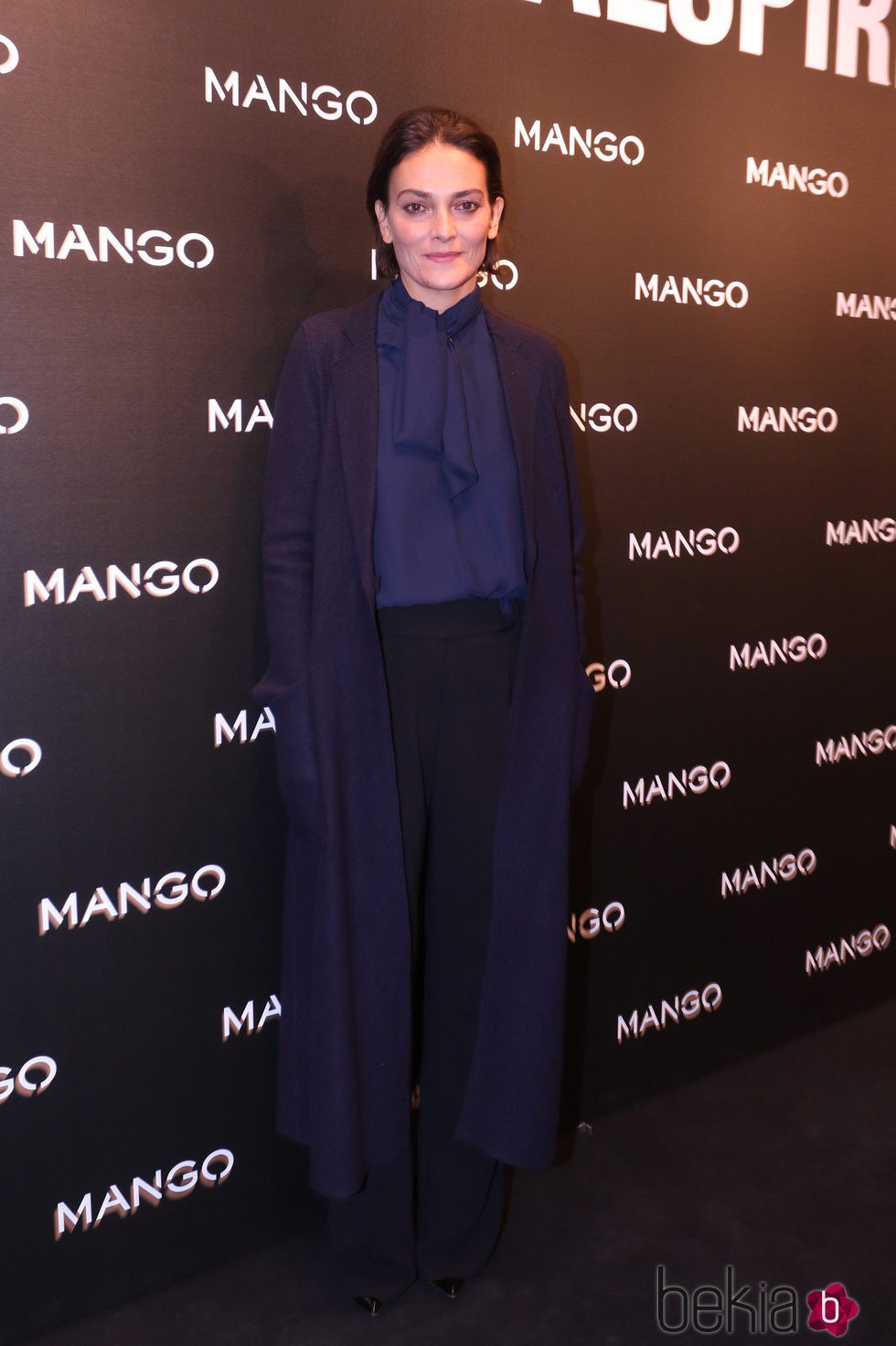 Laura Ponte en la presentación de la colección 'Tribal Spirit' de Mango en Barcelona