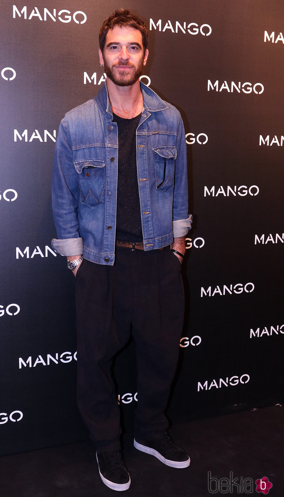 Alfonso Bassave en la presentación de la colección 'Tribal Spirit' de Mango en Barcelona