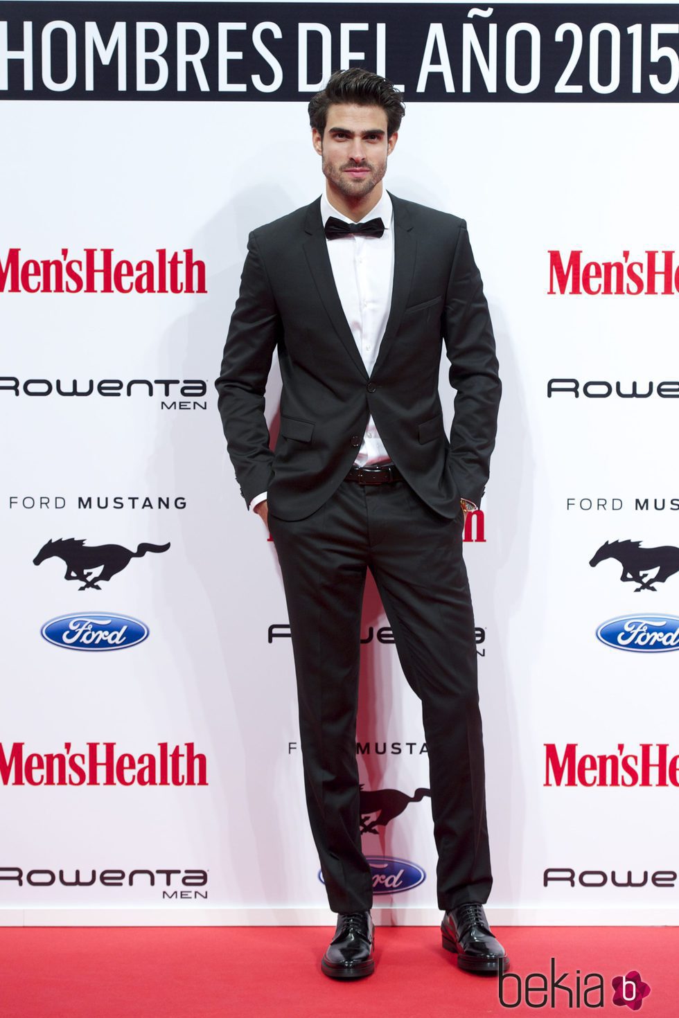 Juan Betancourt en los Premios Men's Health 2015