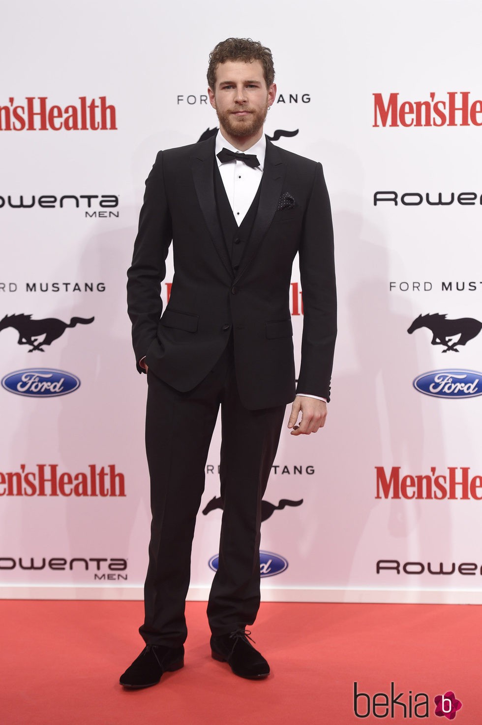 Álvaro Cervantes en los Premios Men's Health 2015