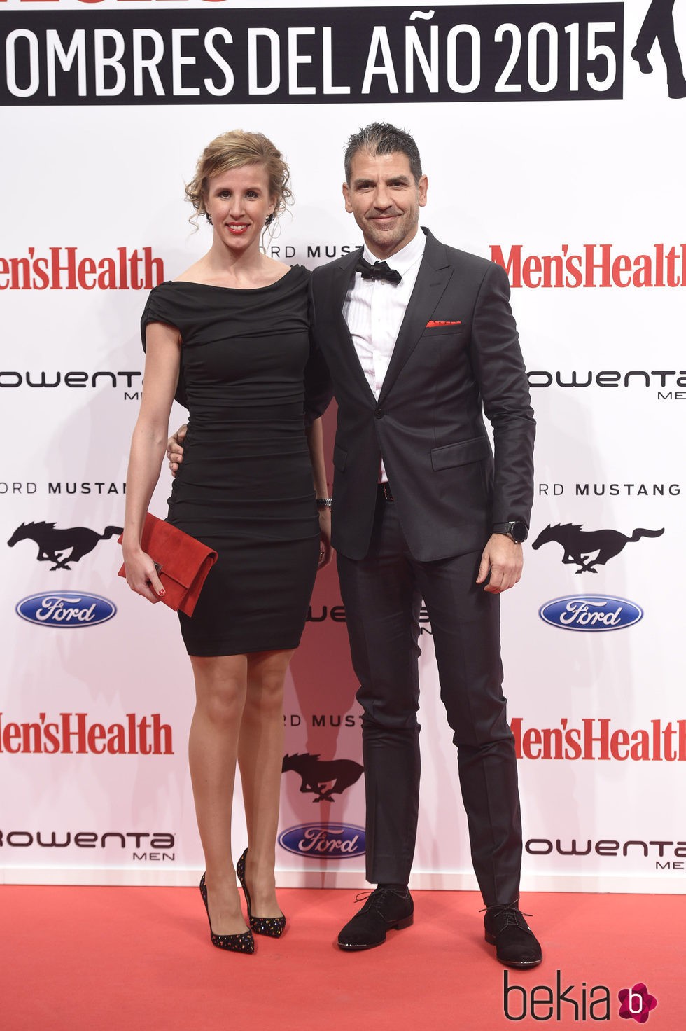 Paco Roncero y Nerea Ruano en los Premios Men's Health 2015