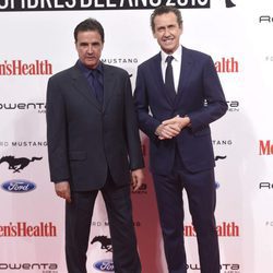 José Ramón de la Morena y Jorge Valdano en los Premios Men's Health 2015