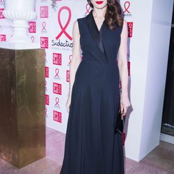 Olga Kurylenko en una fiesta de la Alta Costura de París primavera/verano 2016