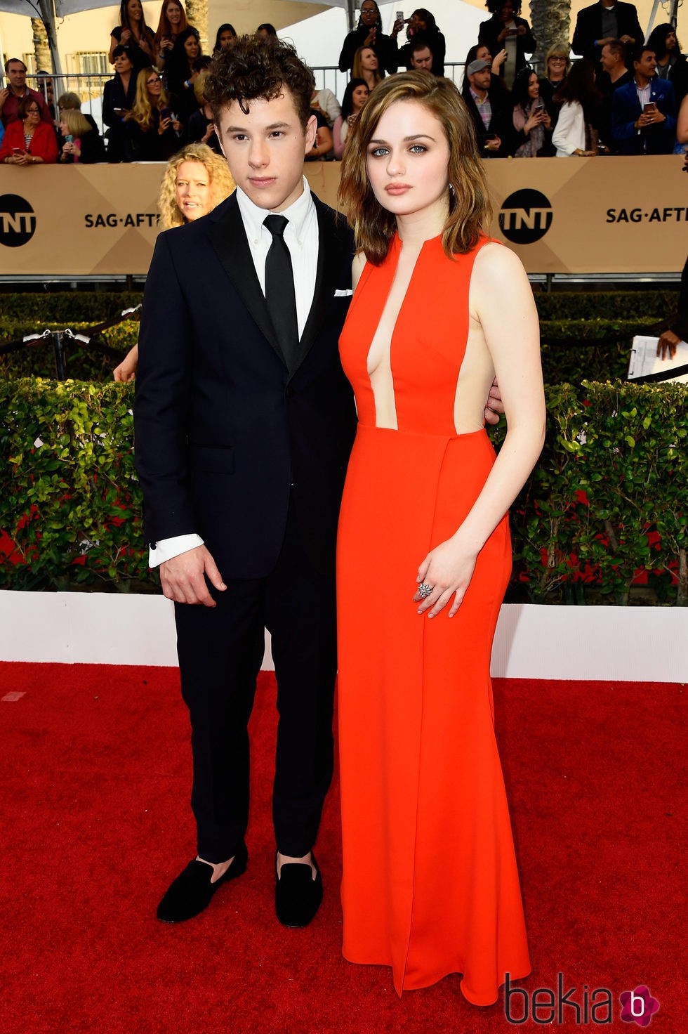 Nolan Gould en la alfombra roja de los SAG 2016