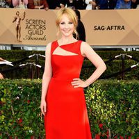 Melissa Rauch en la alfombra roja de los SAG 2016