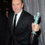 Kevin Spacey con su Premio del Sindicato de Actores 2016