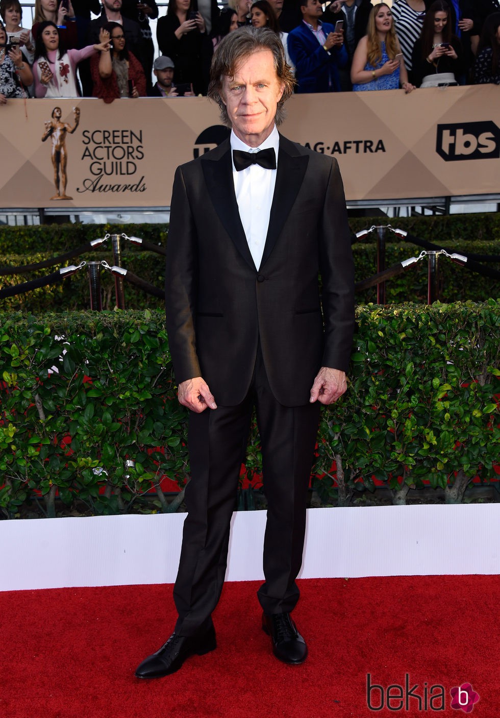 William H. Macy en la alfombra roja de los SAG 2016