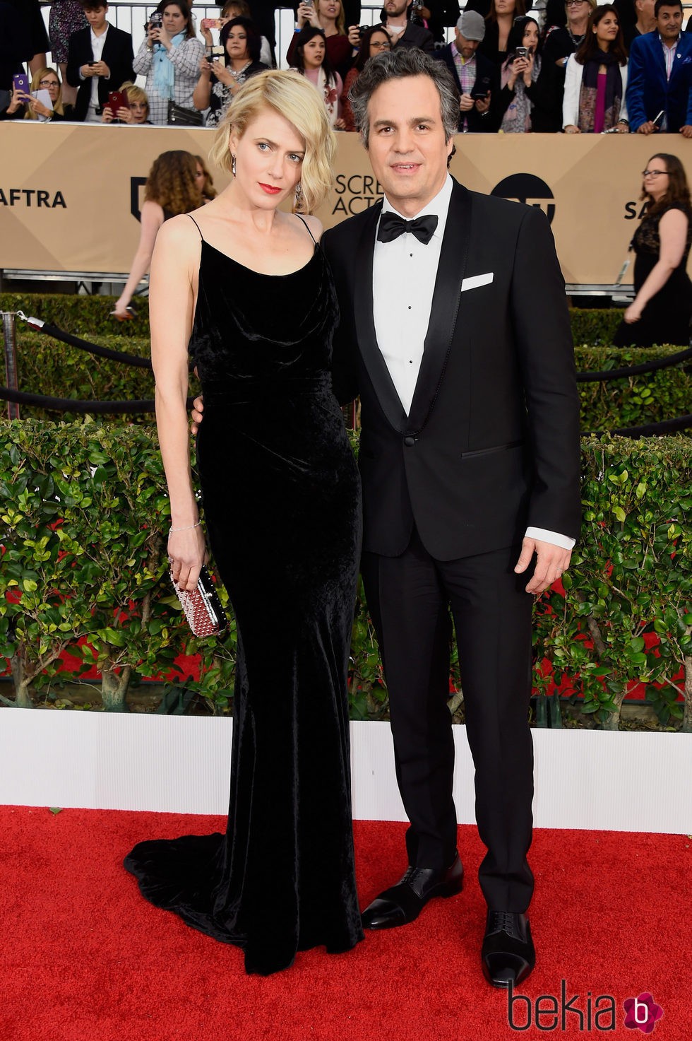 Mark Ruffalo en la alfombra roja de los SAG 2016