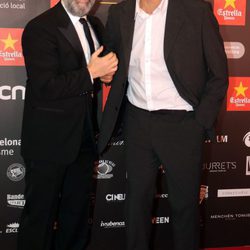 Javier Cámara y Cesc Gay en los Premios Gaudí 2016