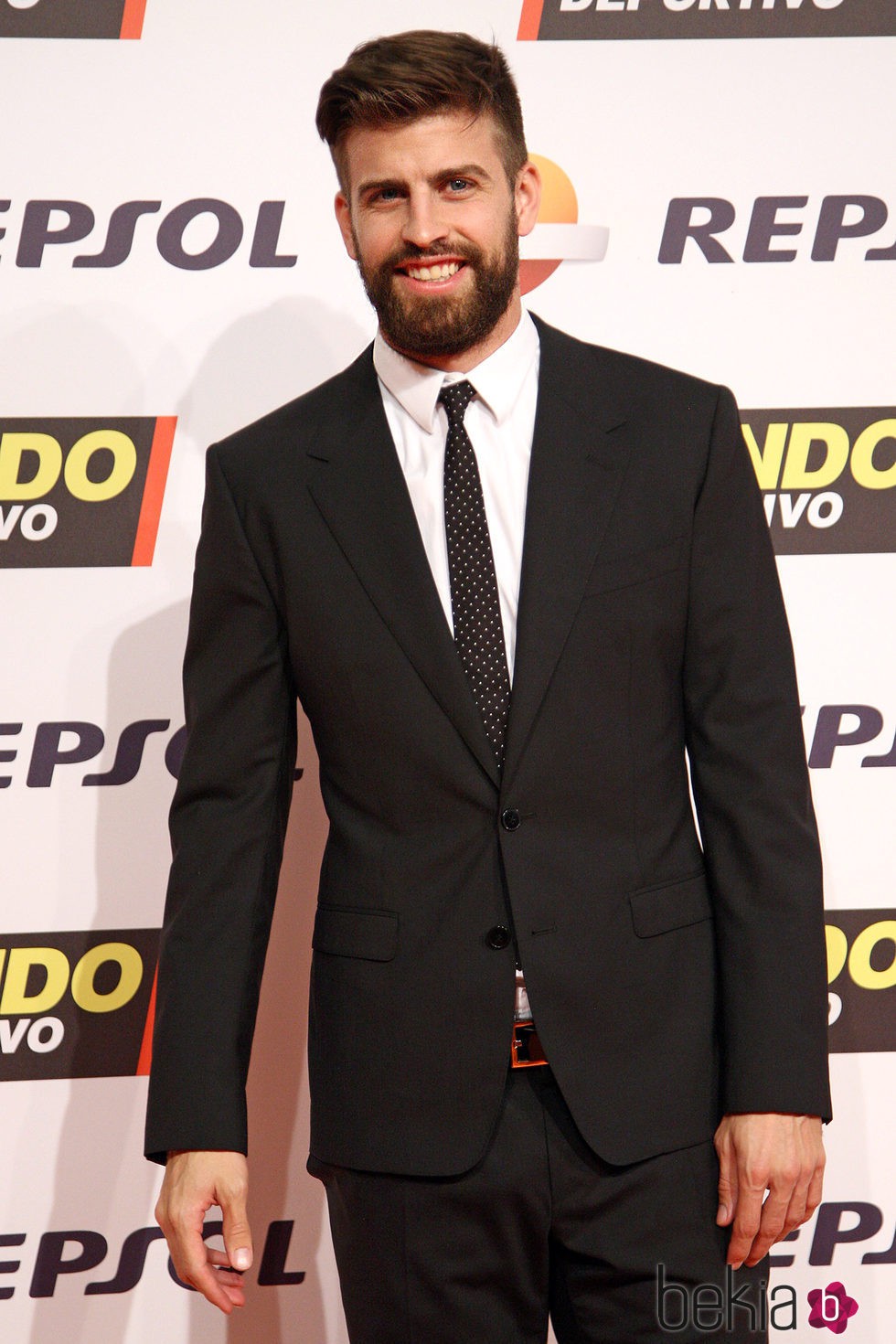 Gerard Piqué en la gala de Mundo Deportivo 2016