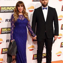 Gisela y José Ángel Ortega Mora en la gala de Mundo Deportivo 2016