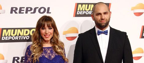 Gisela y José Ángel Ortega Mora en la gala de Mundo Deportivo 2016