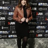 Claudia Molina en el estreno de 'Reverso'