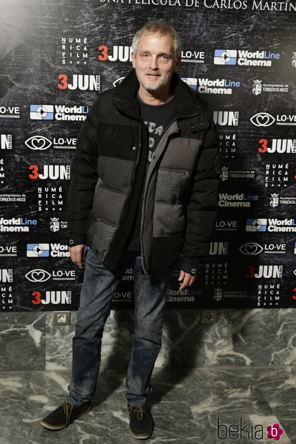 Jordi Rebellón en el estreno de 'Reverso'