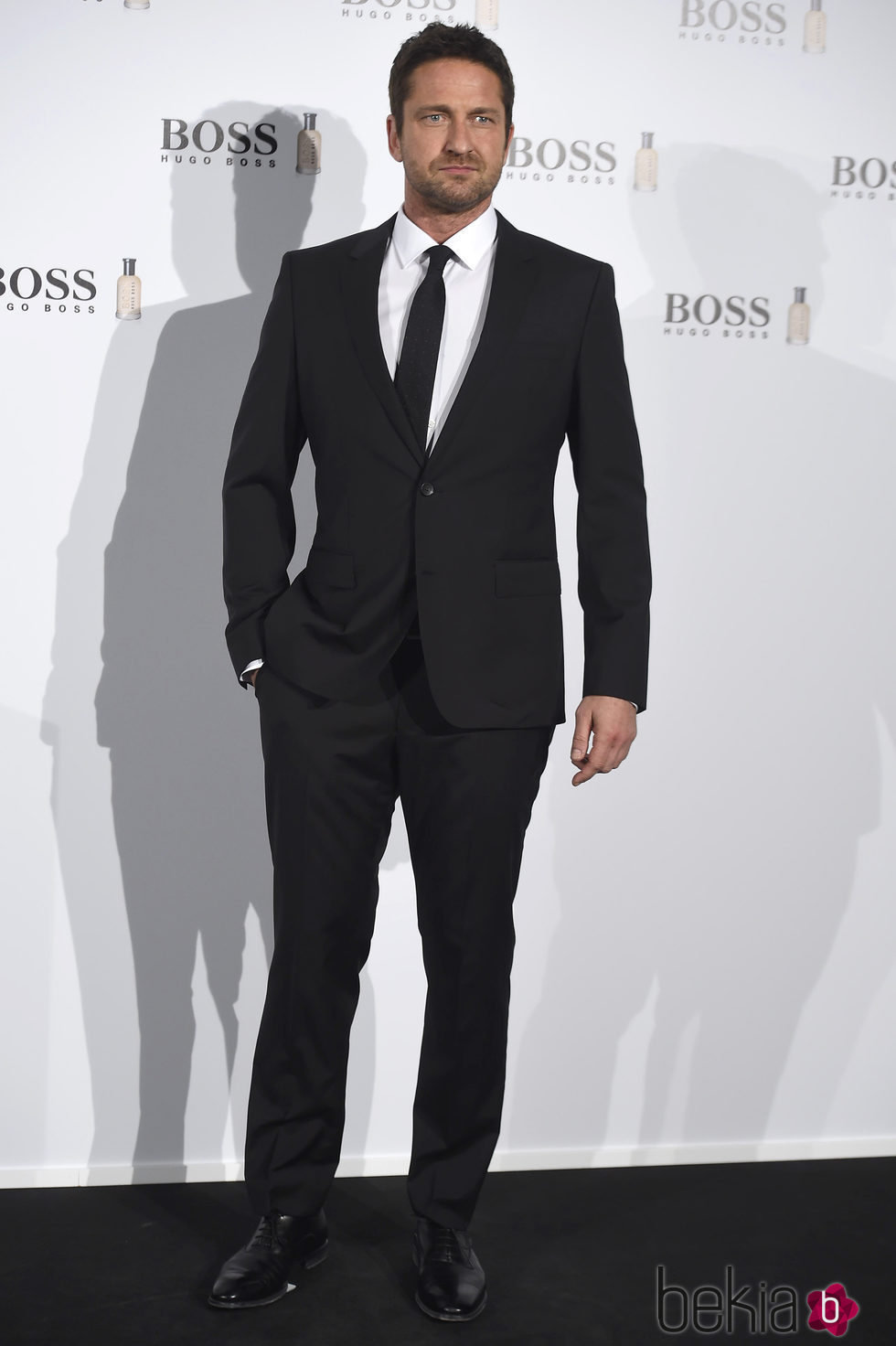 Gerard Butler en la fiesta de 'Boss Bottled' de Hugo Boss en Madrid